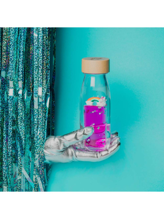 Bouteille sensorielle Petit Boum Move - Magic rainbow