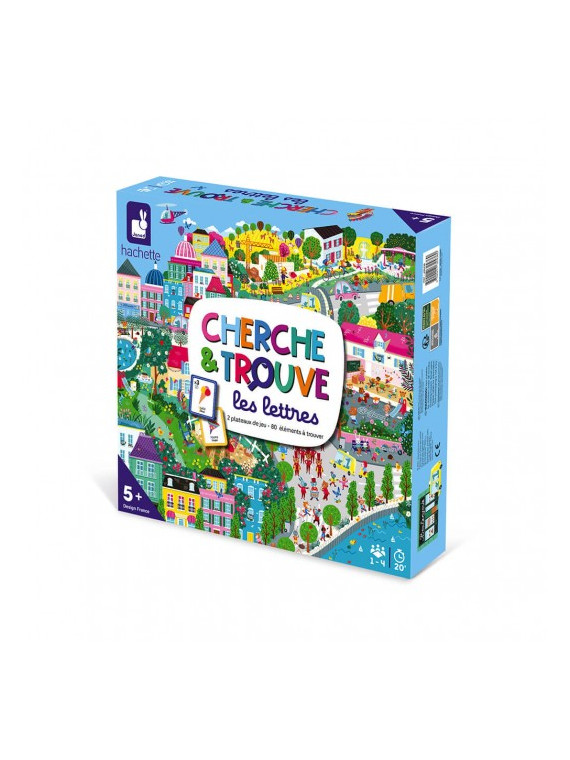 Jeu Cherche et Trouve les Lettres