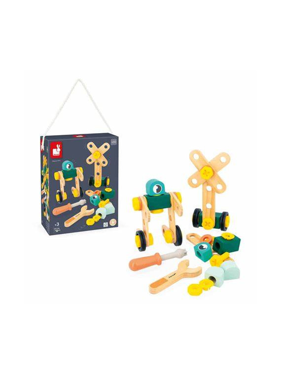 Baril Brico'Kids 50 pièces (bois)