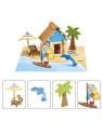 La cabane de plage 55 pièces - Jeujura