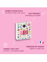 Coffret Stickers et Vernis Enfant 2 vernis + 24 stickers