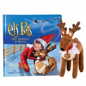 Coffret Renne Elf Pets et livre