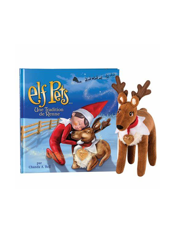 Coffret Renne Elf Pets et livre