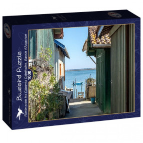 Puzzle 1000 pieces  Ruelle entre les Cabanes Ostréicoles