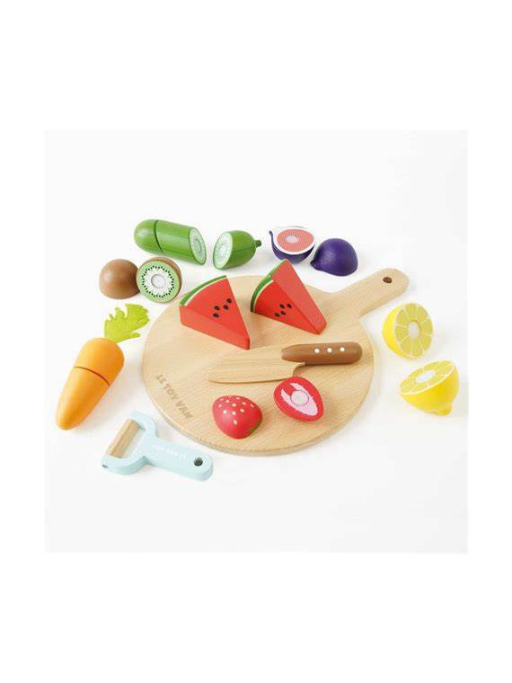 Planche à Découper et Aliments Tranchables