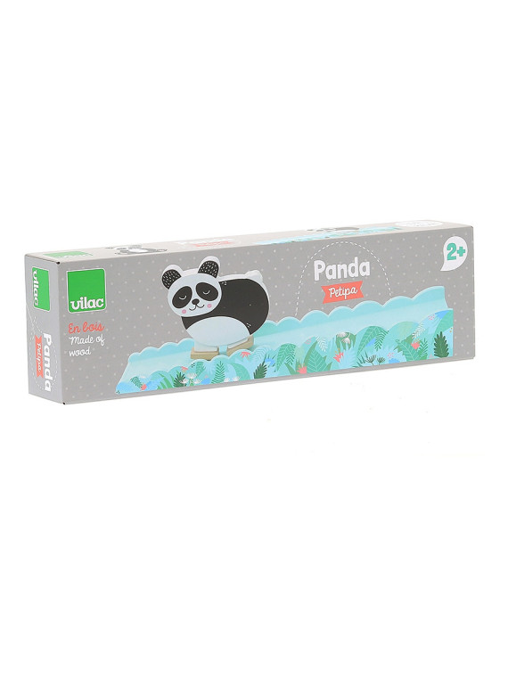 Jouet d'éveil en bois, Panda Petipa - Michelle Carlslund