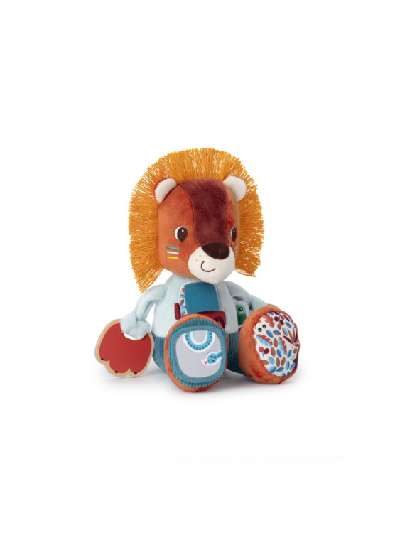 Peluche d'activités Jack le lion