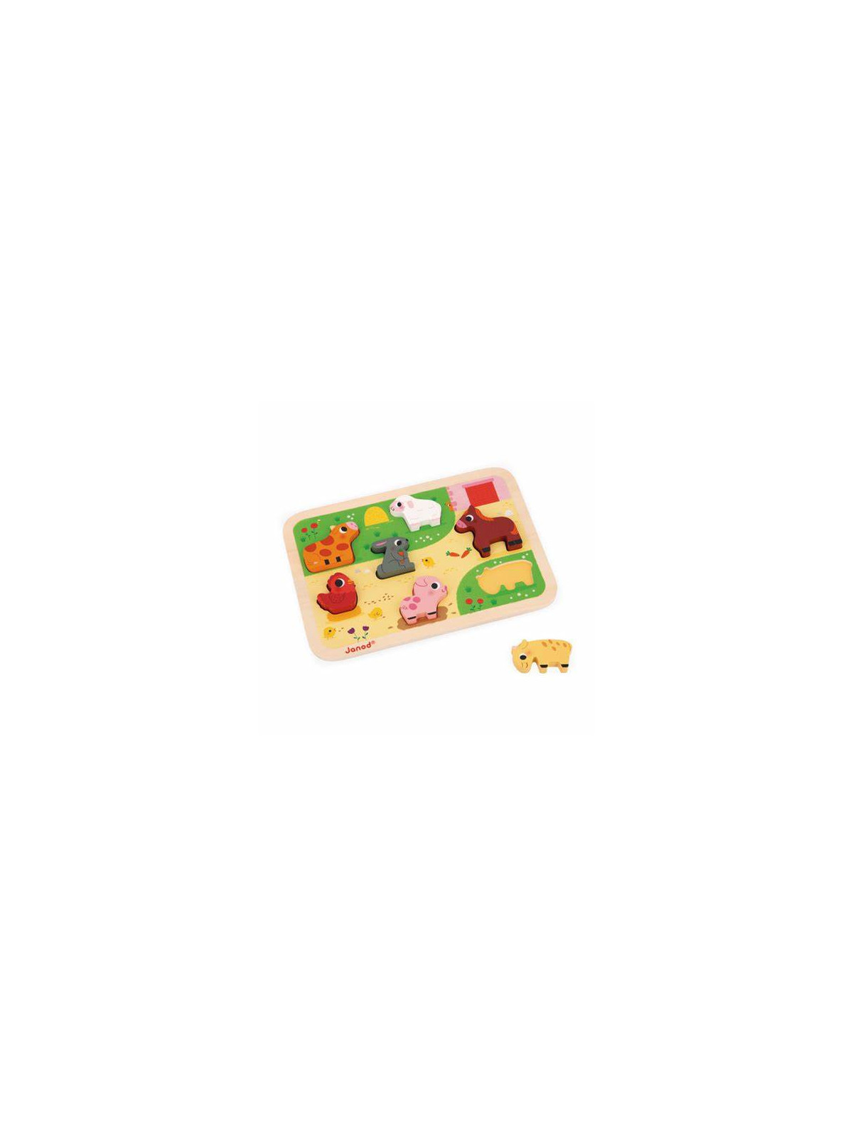 Chunky Puzzle Ferme 7 pièces