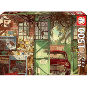 Puzzle Old Garage. Puzzle 1500 pièces.