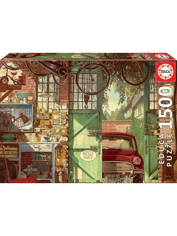 Puzzle Old Garage. Puzzle 1500 pièces.