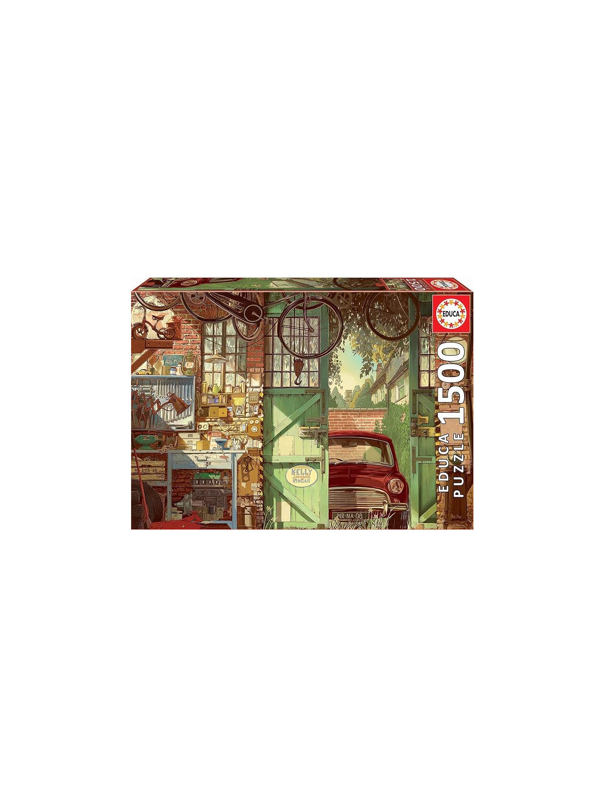 Puzzle Old Garage. Puzzle 1500 pièces.