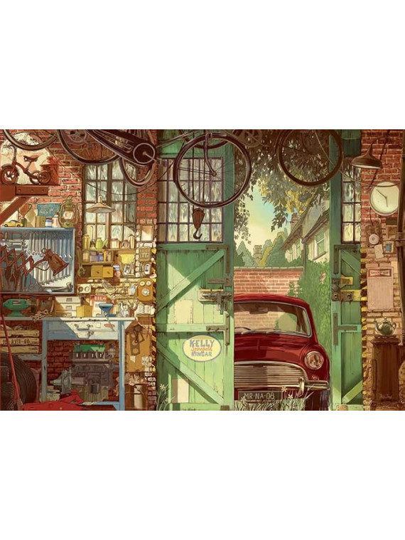 Puzzle Old Garage. Puzzle 1500 pièces.