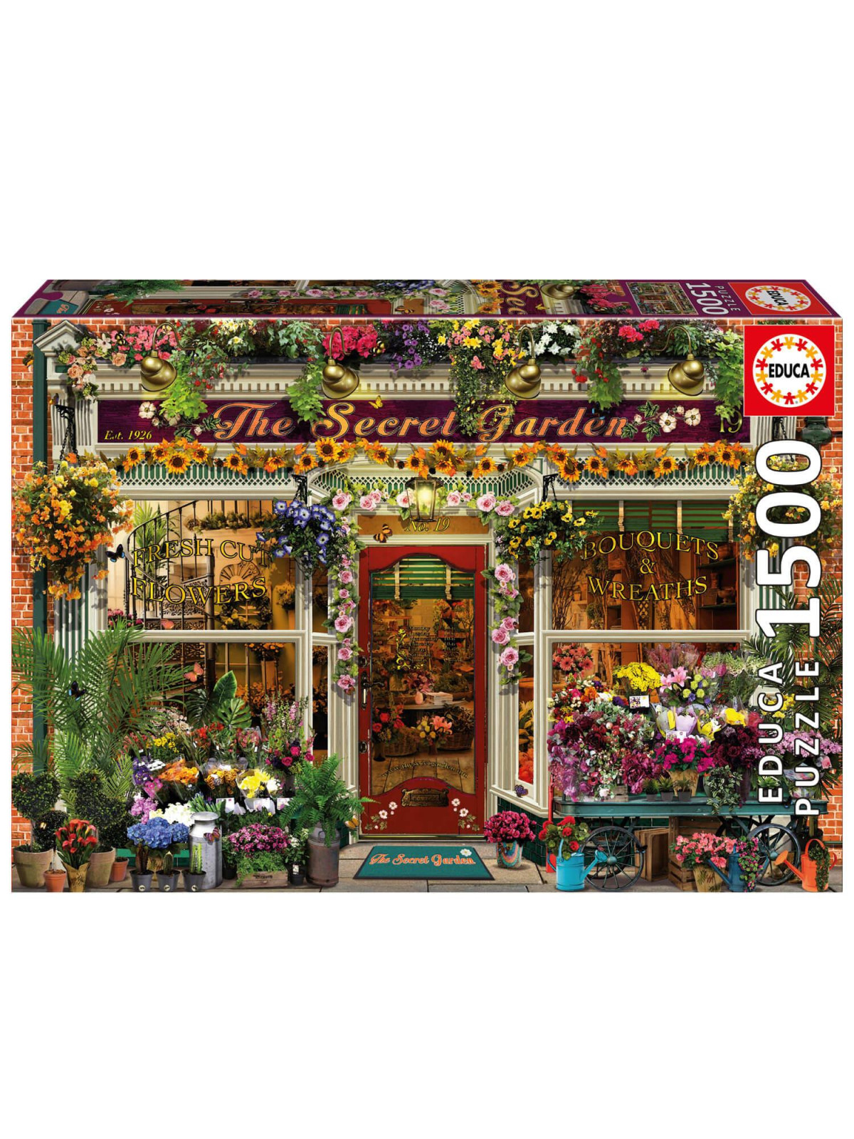 Puzzle 1500 pièces : Le jardin secret