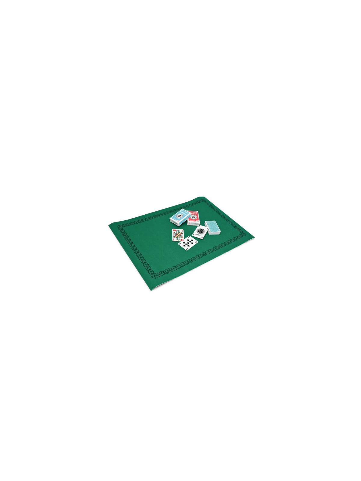 TAPIS FEUTRE VERT 40 x 60 CM