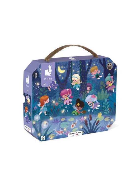 Puzzle les Fées et les Nénuphars 36 pièces
