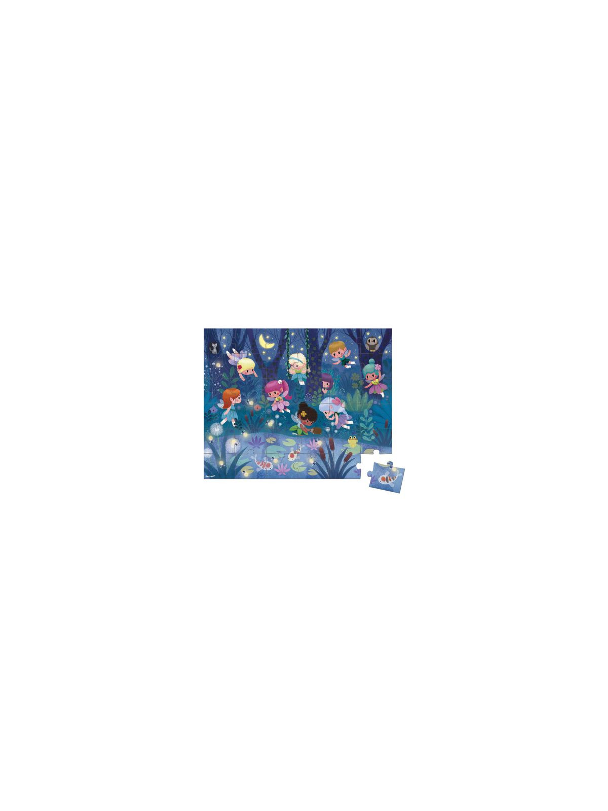 Puzzle les Fées et les Nénuphars 36 pièces