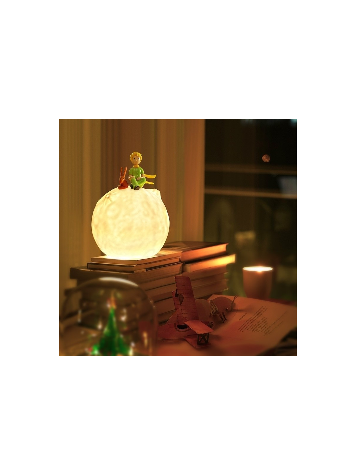 VIPO - Veilleuse - le Petit Prince© et le Renard -