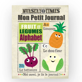  Mon Petit journal à froisser - FRUITS ET LEGUMES