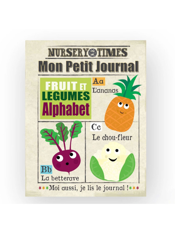  Mon Petit journal à froisser - FRUITS ET LEGUMES