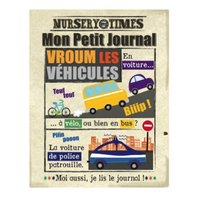 Mon Petit journal à froisser - LES VEHICULES