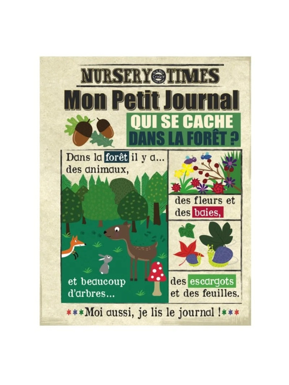 Mon Petit journal à froisser - LA FORET