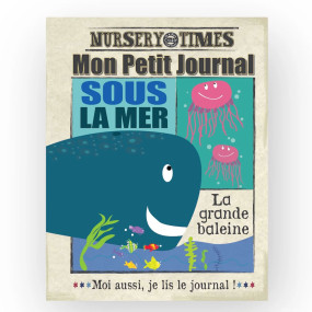 Mon journal en tissu | Sous la mer
