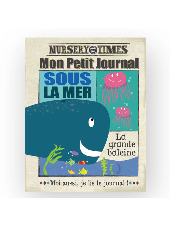 Mon journal en tissu | Sous la mer