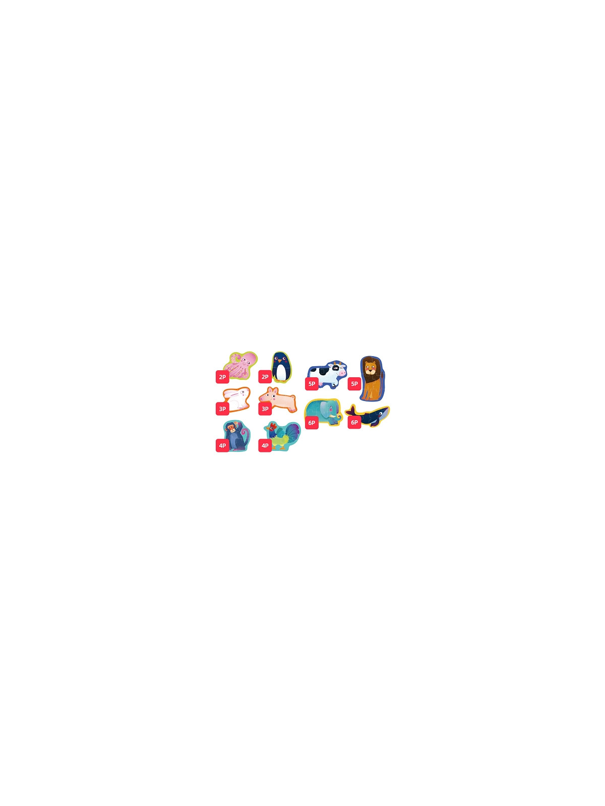 Coffret Puzzles Evolutifs - Les Animaux