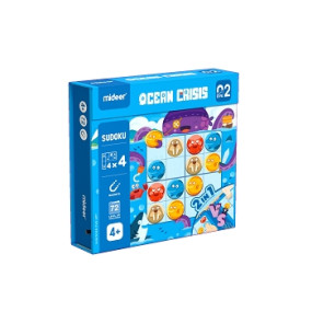 Sudoku Océan - Niveau 2 - 4 ans et plus - 72 challenges