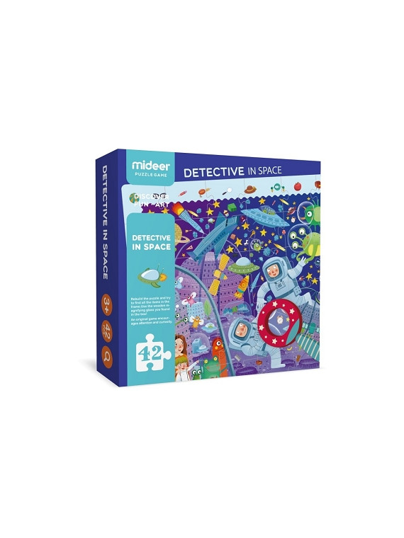 Puzzle Détective Espace - Loupe