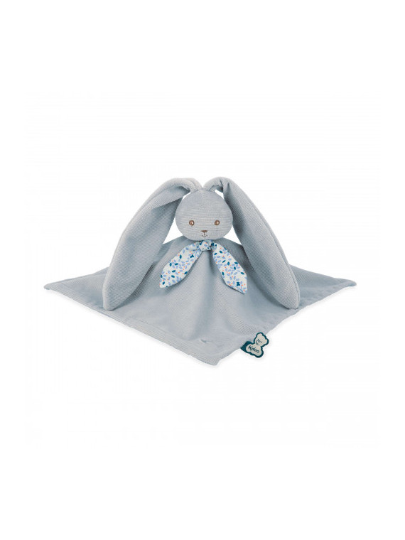 Doudou lapin plat