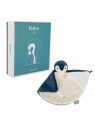Doudou manchot Bleu