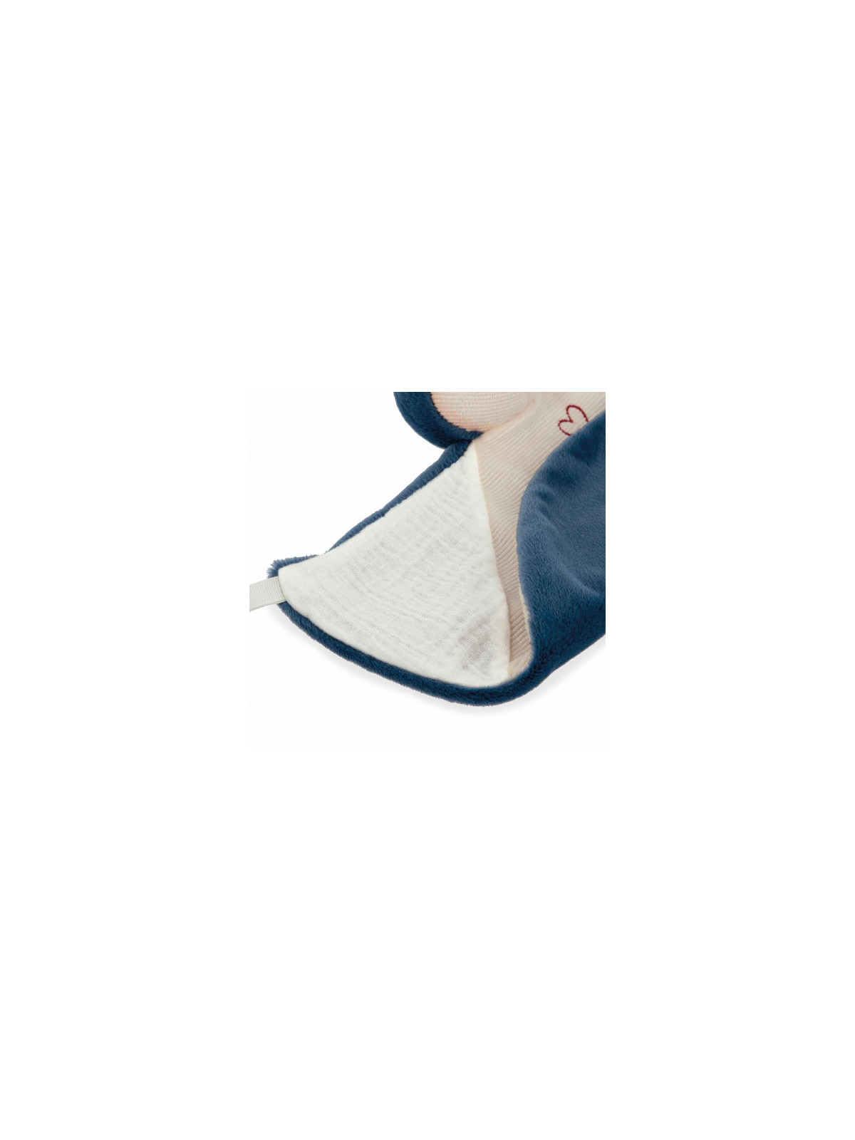 Doudou manchot Bleu