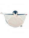 Doudou manchot Bleu