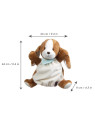 Marionnette chien Tiramisu