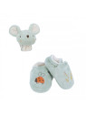 Coffret chaussons et bracelet sonores souris