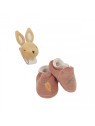 Coffret chaussons et bracelet sonores lapin
