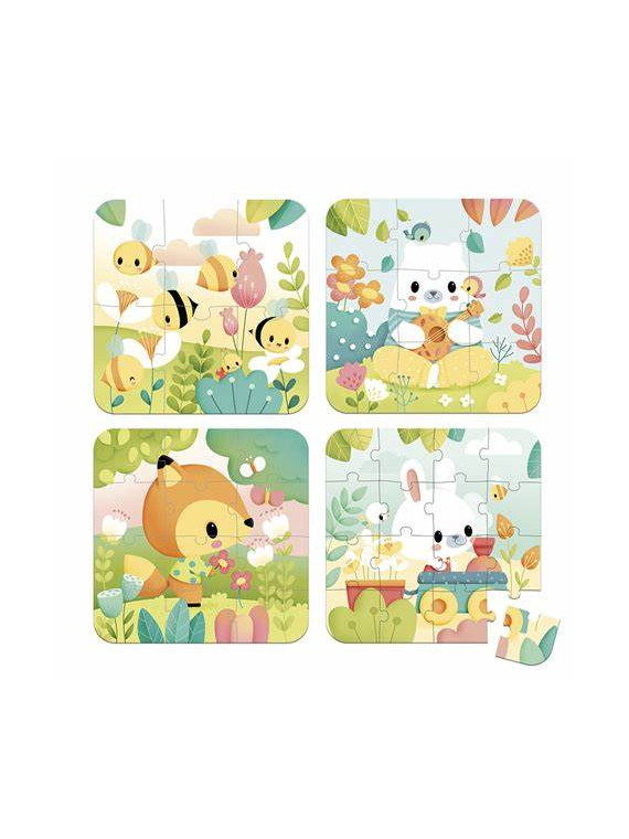 Puzzles Évolutifs Pure - 4 puzzles