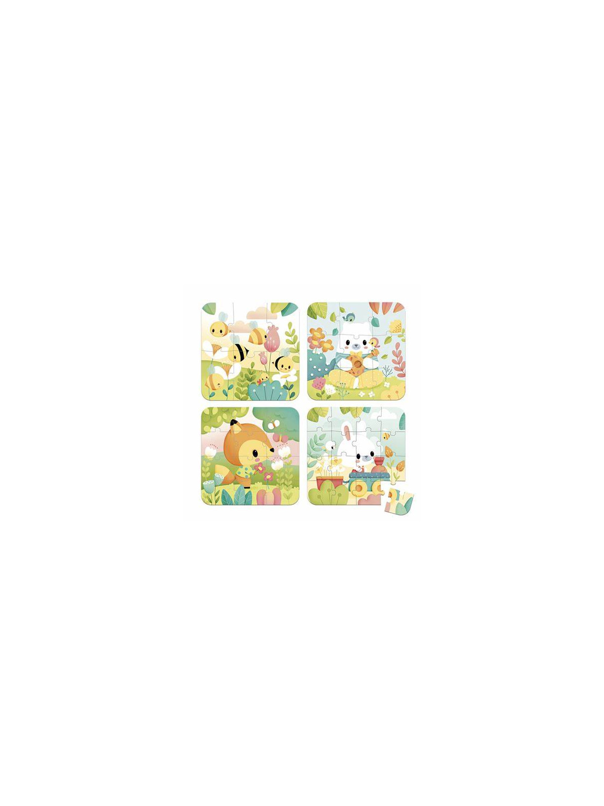 Puzzles Évolutifs Pure - 4 puzzles