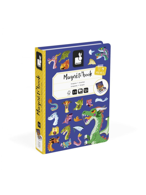 Magneti'book Dragons, 53 magnets