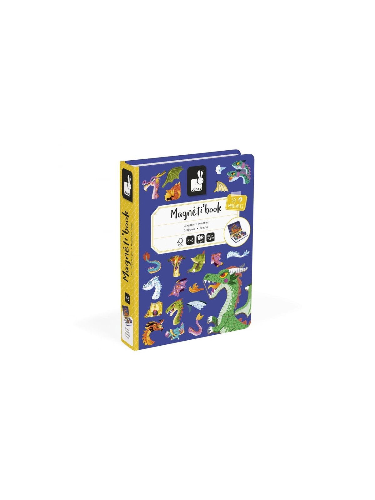 Magneti'book Dragons, 53 magnets