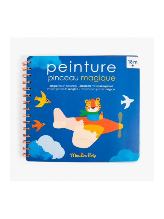 Peinture pinceau magique