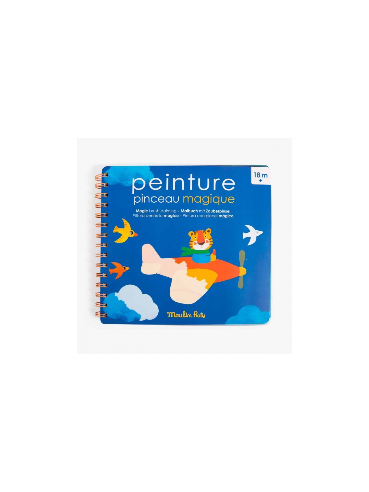 Peinture pinceau magique