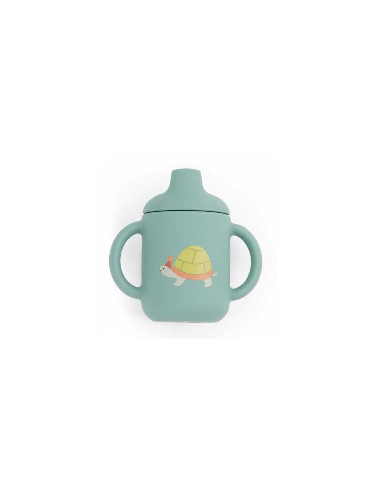 Set vaisselle silicone Trois Petits Lapins - Moulin Roty