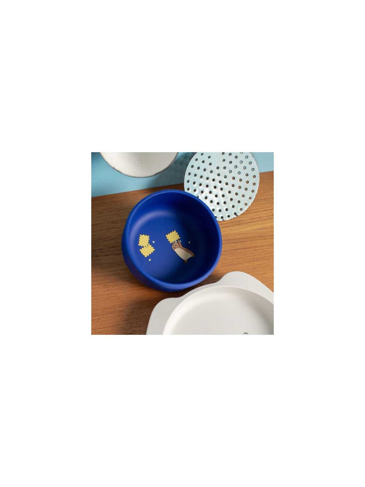 Set vaisselle silicone Puce & Pilou - Moulin Roty