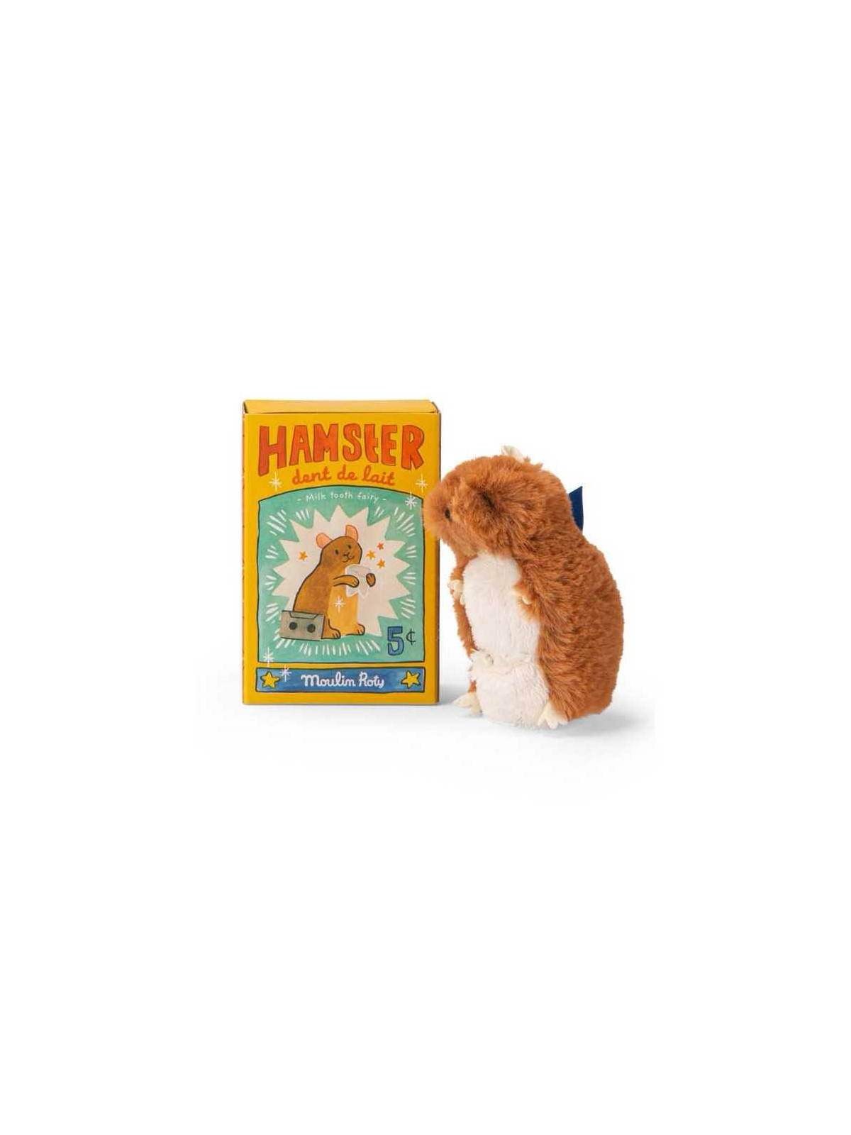Hamster dent de lait Puce & Pilou - Moulin Roty