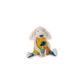 Grand chien Pilou d'activités Puce & Pilou - Moulin Roty