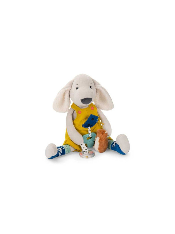 Grand chien Pilou d'activités Puce & Pilou - Moulin Roty