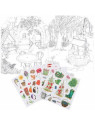 Cahier de coloriage et stickers L'explorateur