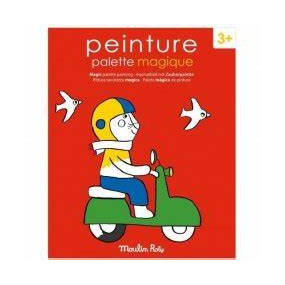 Peinture palette magique Les Popipop - Moulin Roty